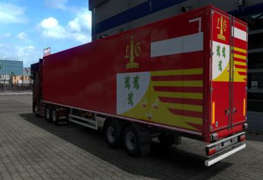 Belgian Province Flags Trailer Paint Job Pack v0.1