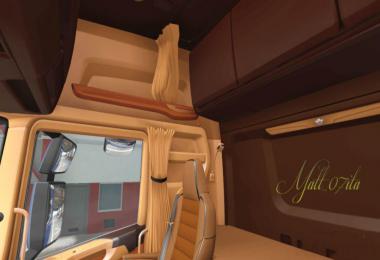 Brown & Alcantara Interior for Scania NG 1.38