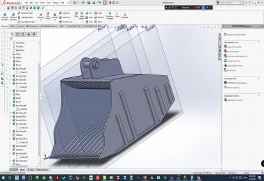 Crusher Bucket For Volvo EC-480E v1.0