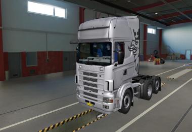 Custom interior for RJL's Scania 4 series v0.2