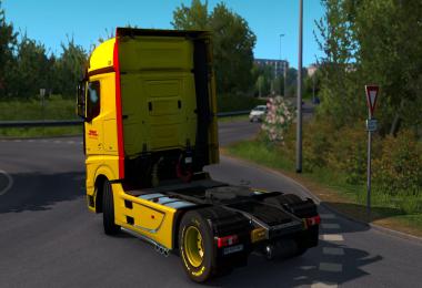 DHL Paintjob (Mercedes Actros 2014) v1.0