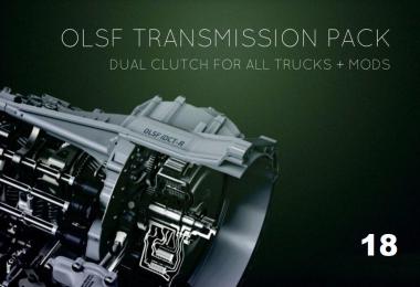 Dual Clutch Transmission Pack 18 for all Trucks by OLSF 1.38.x