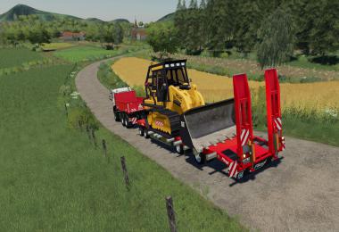 Fliegl Lowbody With Extensions v1.0