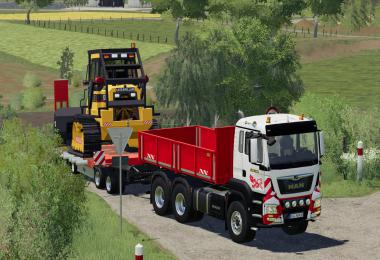 Fliegl Lowbody With Extensions v1.0