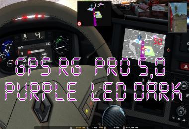 GPS RG PRO PURPLE LED DARK v5.0