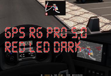 GPS RG PRO RED LED DARK v5.0