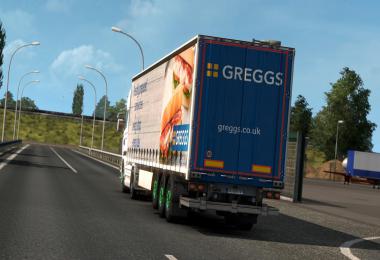 Greggs Truck & Trailer Livery Pack v1.0