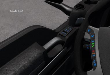 MAN TGX and TGX EURO 6 Dashboard Colors v1.0