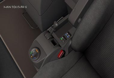 MAN TGX and TGX EURO 6 Dashboard Colors v1.0