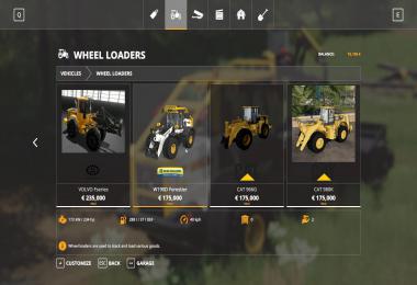 New Holland W-190 Forestier v1.0