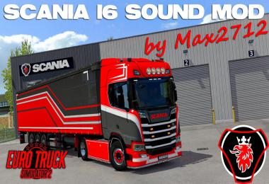 SCANIA NextGen I6 sound mod v2.0 1.38