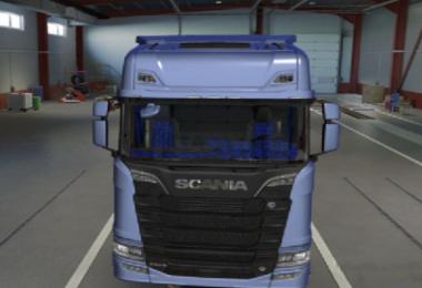 Scania NextGen S & R Blue Pluche Interior v1.0