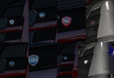 Scania RS NextGen Front Badges v1.0 1.38.x