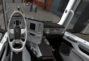 SCANIA S 2016 White - Black Interior v1.0 1.38.x