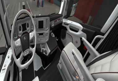 SCANIA S 2016 White - Black Interior v1.0 1.38.x