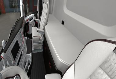 SCANIA S 2016 White - Red Interior v1.0 1.38.x