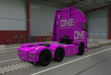 SKIN VOLVO FH16 2012 ONE PINK 1.37