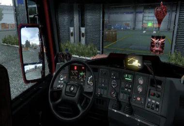 Steering Mod for Bus and Truck ETS2 1.38