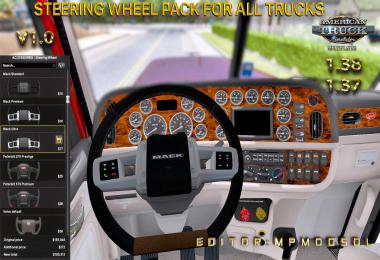 Steering Wheel Pack For All Trucks v1.0 1.38