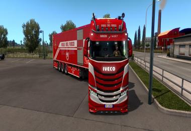 Vigili del fuoco Skin Pack Trucks & Trailers v1.0