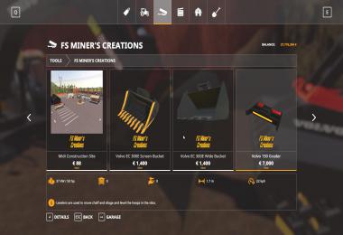 Volvo EC-300E Bucket Pack v1.0