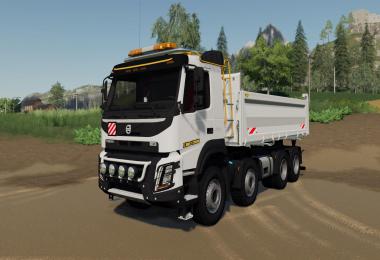 Volvo FMX 8x4 FS Miner's White Ediiton v1.0