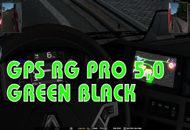 GPS RG PRO GREEN BLACK v5.0