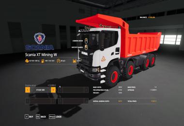 Scania XT 8x8 Mining Truck v1.1