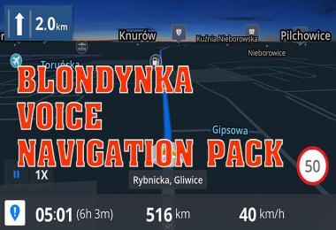 Blondynka Voice Navigation Pack v1.0