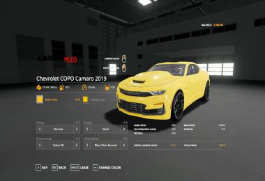 Chevy Camaro police v1.0.0.0