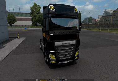 Daf yellow headlights v1.0