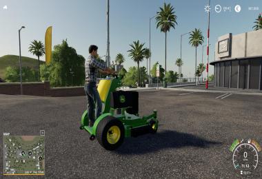 John Deere Stand On Mower v1.0