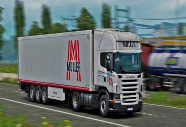 Muller Transporte Scania and Coolliner v1.0