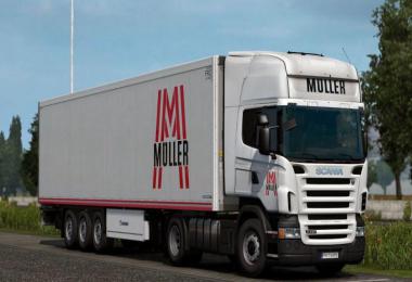 Muller Transporte Scania and Coolliner v1.0