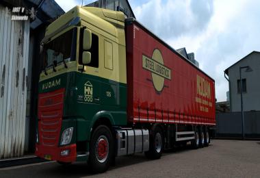 Nijdam Transport DAF XF E6 Combo v1.0