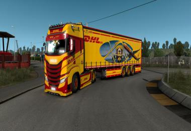 Skin DHL TNT Trucks & Trailers 1.38