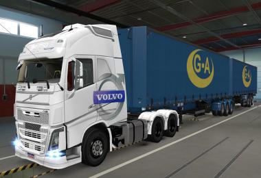 SKIN PACK VOLVO FH16 2012 85 SKINS 1.38