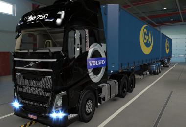 SKIN PACK VOLVO FH16 2012 85 SKINS 1.38