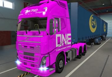 SKIN PACK VOLVO FH16 2012 85 SKINS 1.38