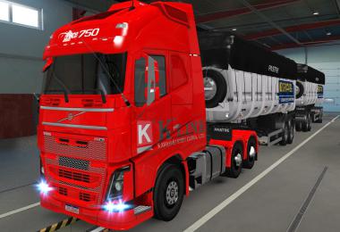 SKIN PACK VOLVO FH16 2012 85 SKINS 1.38