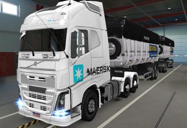 SKIN PACK VOLVO FH16 2012 85 SKINS 1.38