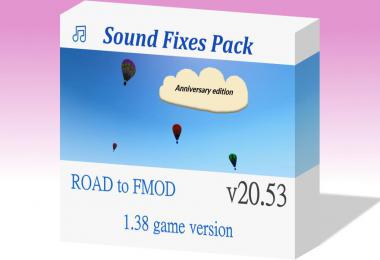 [ATS] Sound Fixes Pack v20.53 1.38
