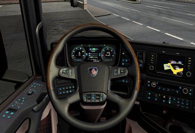 Dashboard light Scania S&R (blue) v1.0