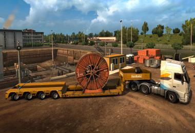 DLC Heavy Cargo Pack in Traffic ETS2 1.38.x and 1.39.x Beta