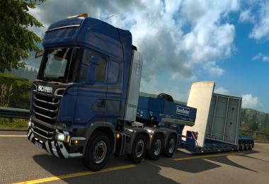 DLC Heavy Cargo Pack in Traffic ETS2 1.38.x and 1.39.x Beta