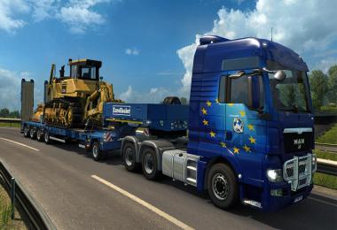 DLC Heavy Cargo Pack in Traffic ETS2 1.38.x and 1.39.x Beta