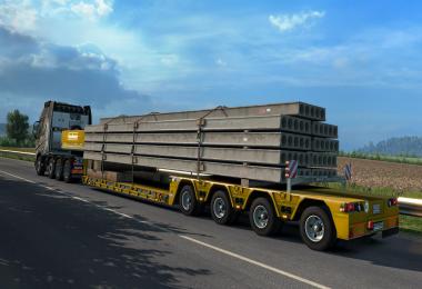 DLC Heavy Cargo Pack in Traffic ETS2 1.38.x and 1.39.x Beta