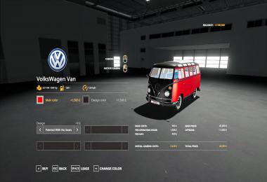 Hippy Volkswagen Van v1.1.0.0