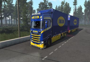 Ikea tandem pack Scania S and R Eugene/Kast v1.1