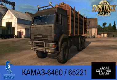 Kamaz 5460 /  65221 + trailer Nefaz-8332 1.39